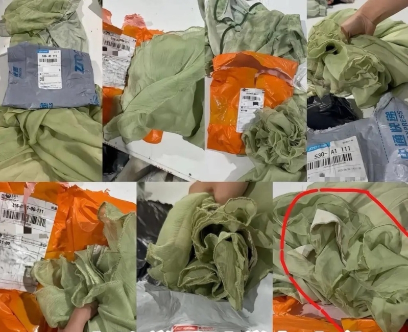卖家公开被集体退货的情况。
